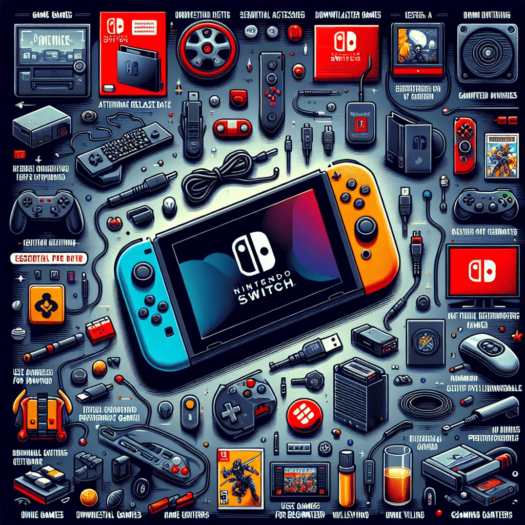acessórios indispensáveis para Nintendo Switch