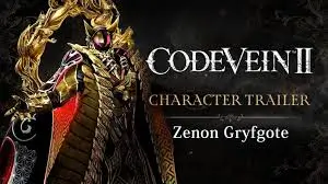 Descubra o poder Zenon Gryfgote Code Vein II