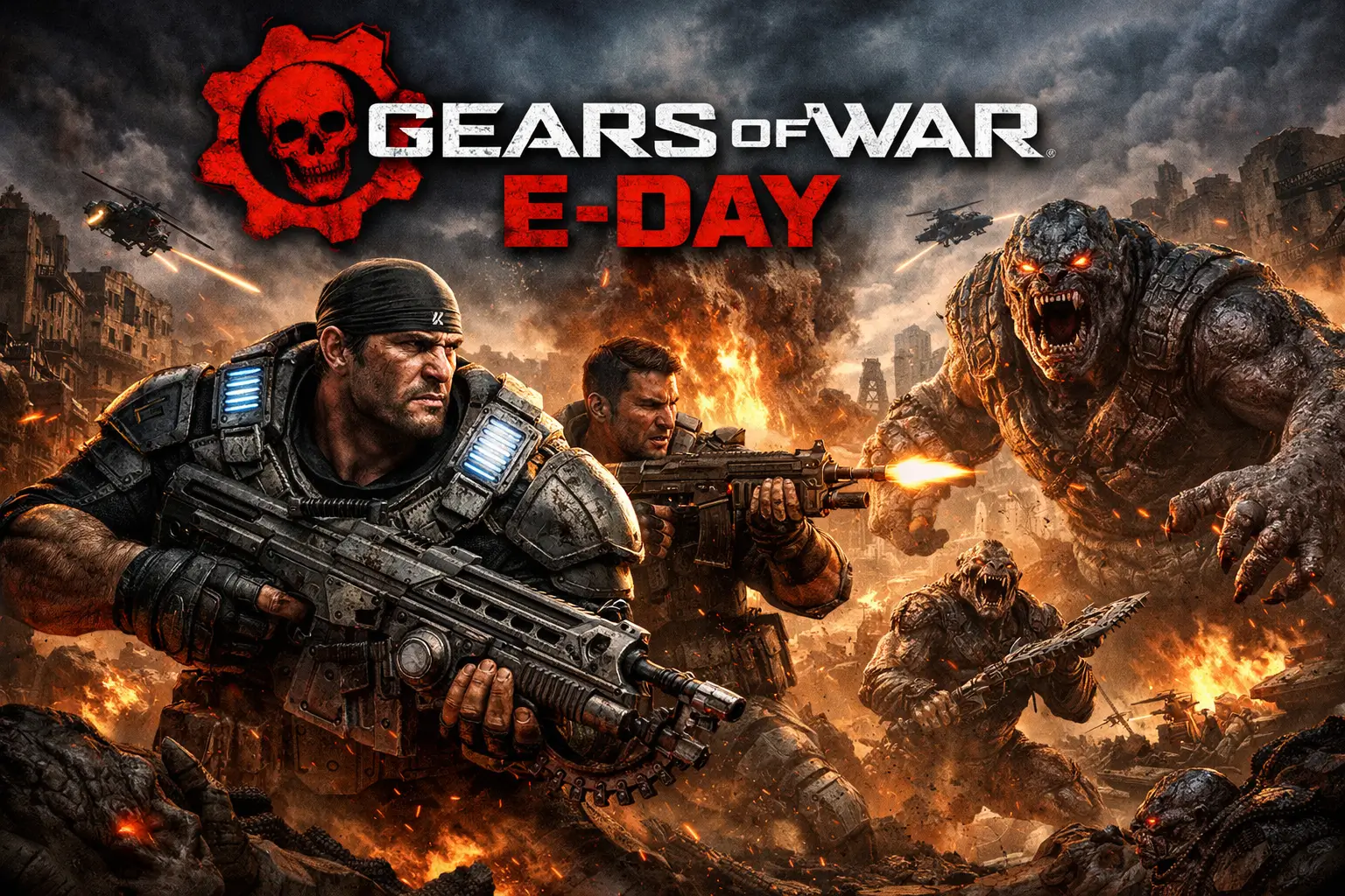 Gears of War: E-Day em 2026: O Que Esperar do Retorno às Raízes?