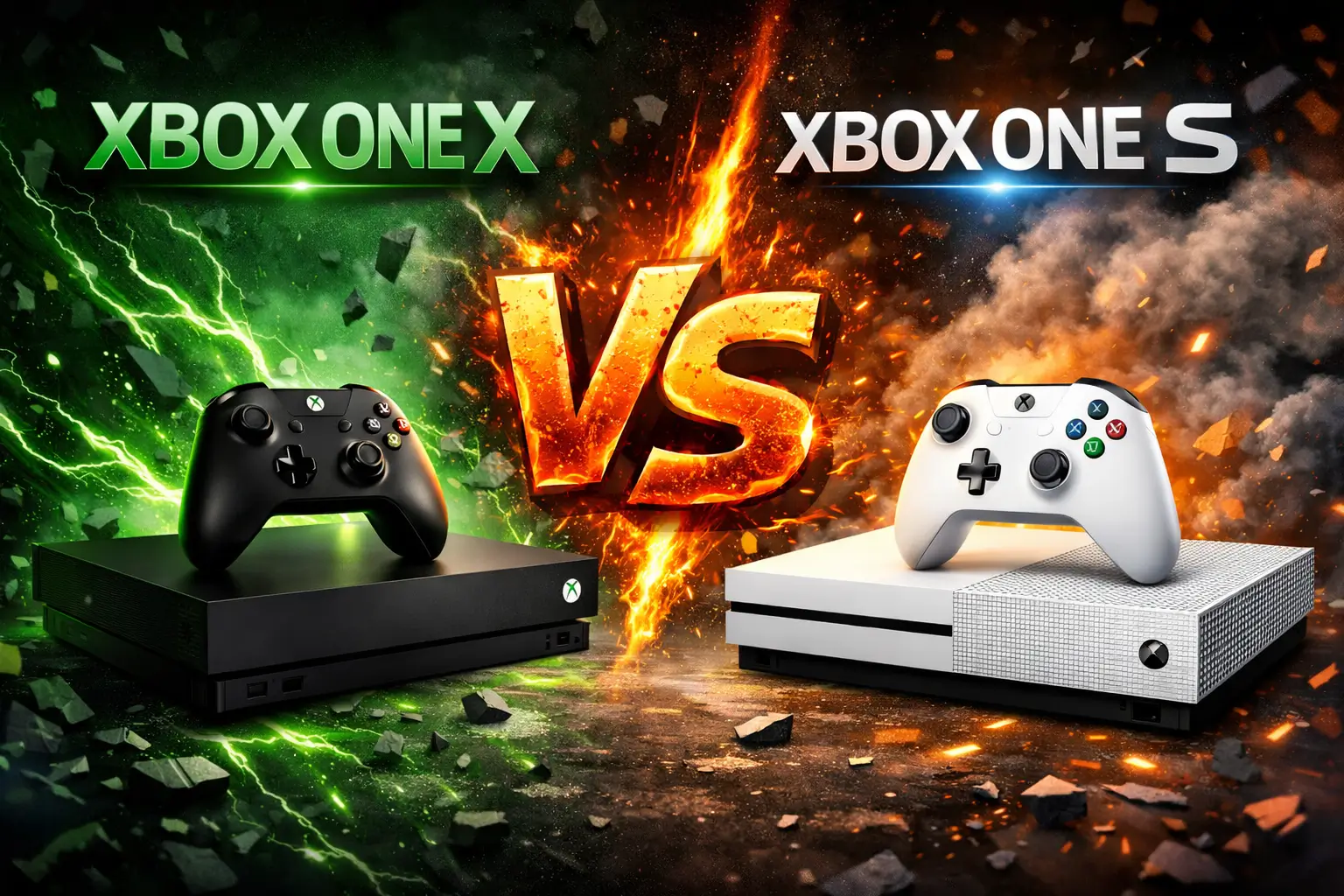 comparacao completa microsoft xbox one s e xbox one x em 5 aspectos cruciais
