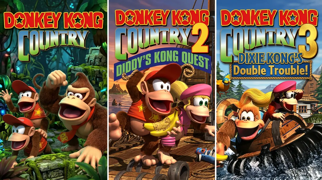 A Trilogia Donkey Kong Country