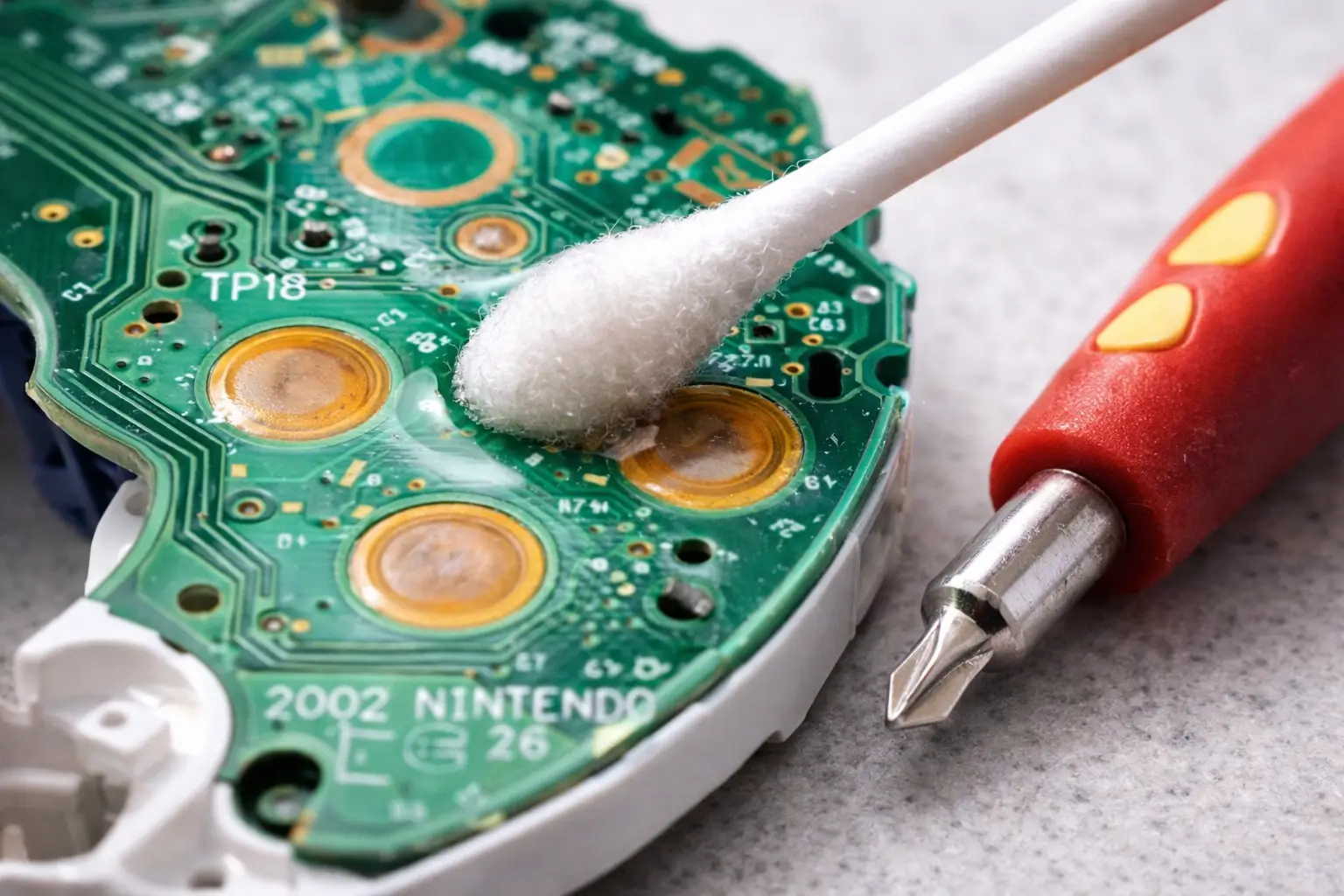 Guia de Manutenção de Controles GameCube