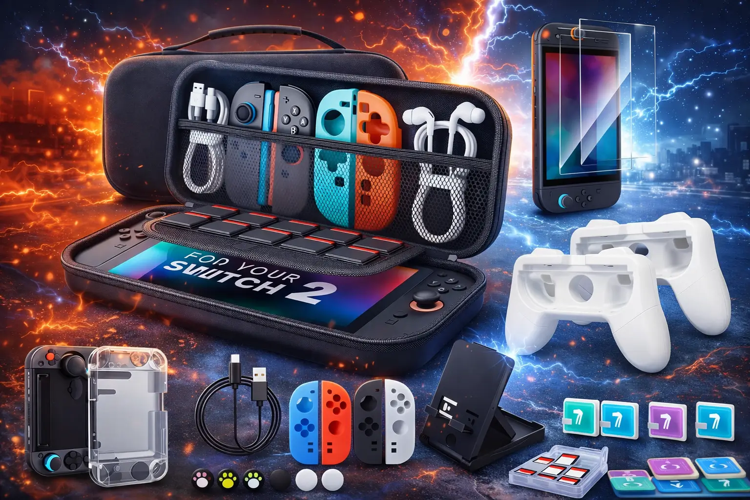 Os Acessórios Indispensáveis para Nintendo Switch em 2026